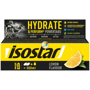 POWERTABS SABOR LIMÓN 10 COMPRIMIDOS EFERVESCENTES ISOSTAR