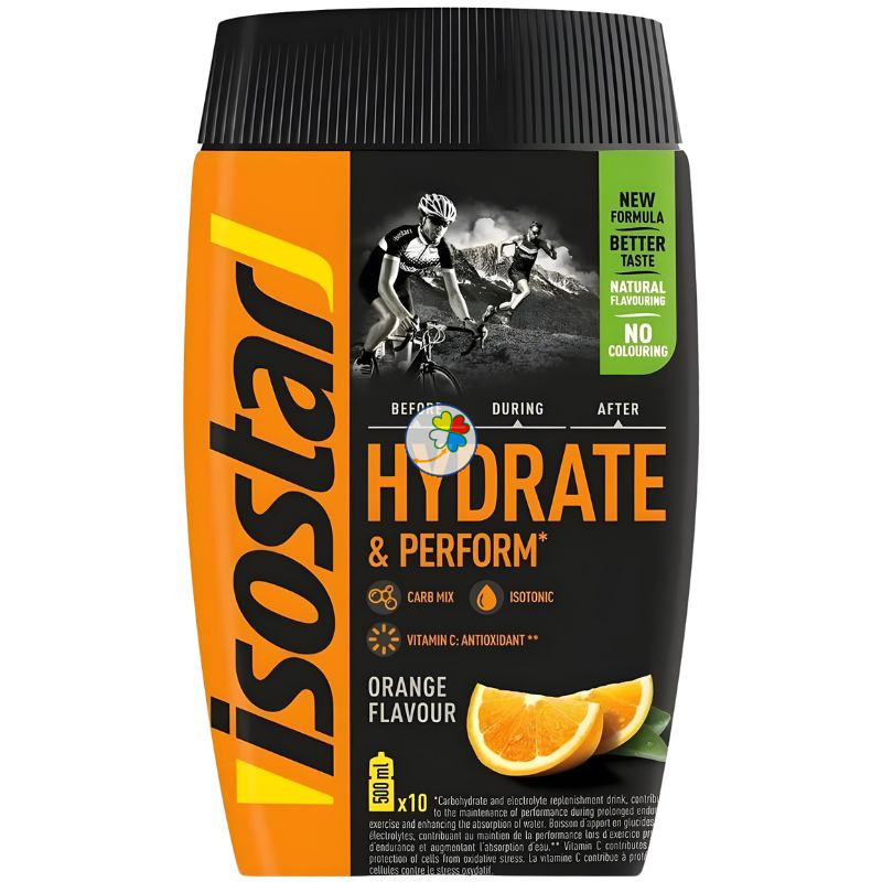 BEBIDA HYDRATE & PERFORM SABOR NARANJA 560G ISOSTAR