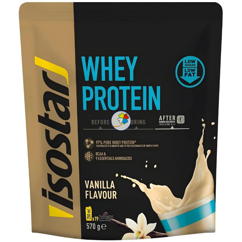 WHEY PROTEIN SABOR VAINILLA 570G ISOSTAR
