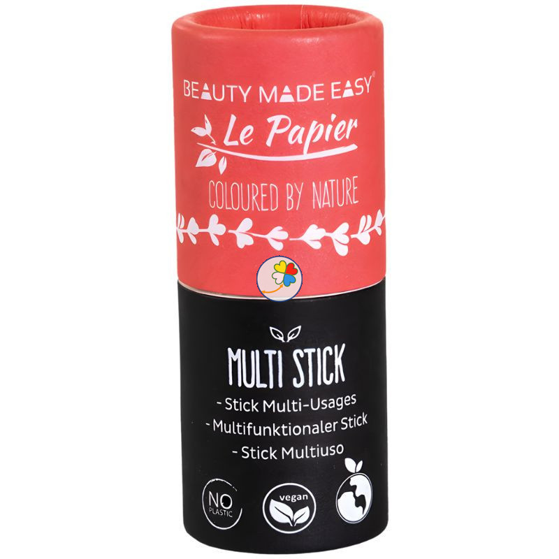 BARRA MULTI-STICK LABIOS Y MEJILLAS ROSA 6G BEAUTY MADE EASY