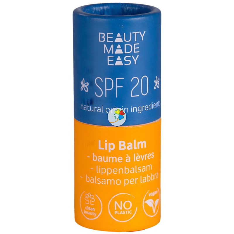 BÁLSAMO LABIAL SOLAR FPS 20 5,5G BEAUTY MADE EASY