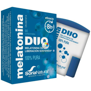MELATONINA DUO 90 COMPRIMIDOS SORIA NATURAL