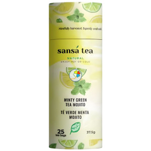 INFUSIÓN TÉ VERDE Y MENTA ESTILO MOJITO 25 FILTROS MAYA ORGANIC