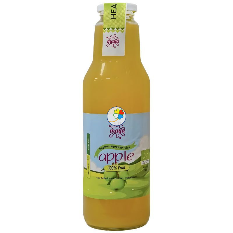 ZUMO ORGÁNICO DE MANZANA 750ML MAYA ORGANIC