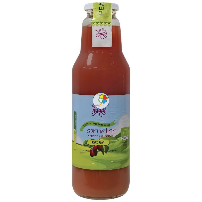 ZUMO ORGÁNICO DE CEREZA CORNALINA Y MANZANA 750ML MAYA ORGANIC