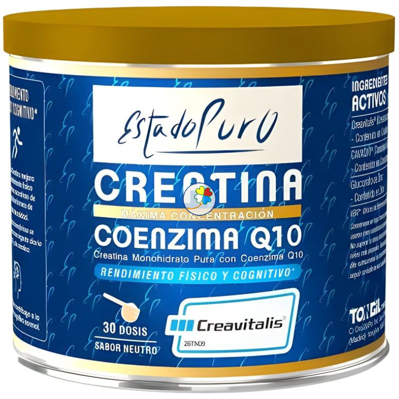 CREATINA MONOHIDRATO CON COENZIMA Q10 ESTADO PURO