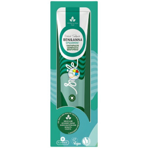 DENTÍFRICO DE MENTA VERDE CON FLÚOR 75ML BEN&ANNA