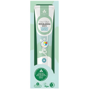 DENTÍFRICO WHITE CON FLÚOR 75ML BEN&ANNA