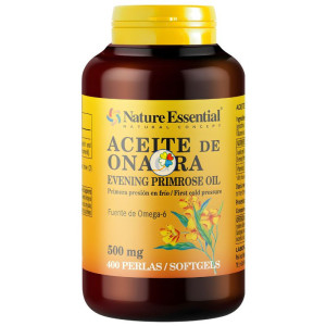 ACEITE DE ONAGRA 500MG (10% GLA) 400 PERLAS NATURE ESSENTIAL