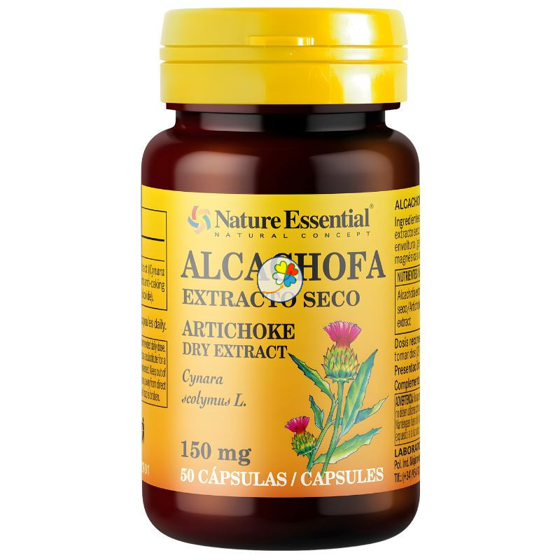 ALCACHOFA 150MG 50 CÁPSULAS NATURE ESSENTIAL