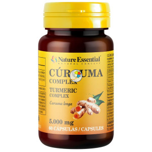 CÚRCUMA + VIT. C + PIMIENTA NEGRA 60 CÁPSULAS NATURE ESSENTIAL