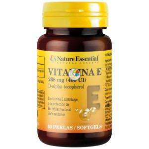 VITAMINA E NATURAL (400 UI) 60 PERLAS NATURE ESSENTIAL