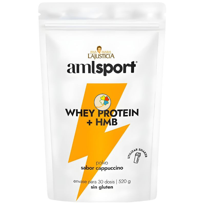 WHEY PROTEIN + HMB AMLSPORT 520G ANA MARÍA LAJUSTICIA