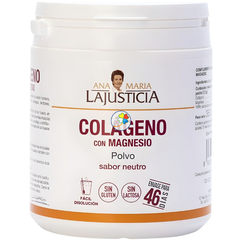 COLÁGENO CON MAGNESIO SABOR NEUTRO 350G ANA MARÍA LAJUSTICIA