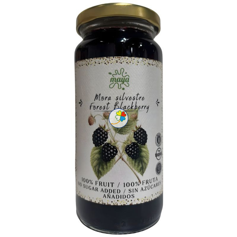 MERMELADA DE MORA SILVESTRE SIN GLUTEN 265G MAYA ORGANIC