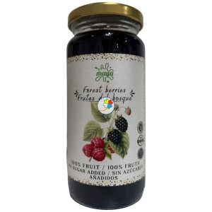 MERMELADA DE FRUTAS DEL BOSQUE SIN GLUTEN 265G MAYA ORGANIC