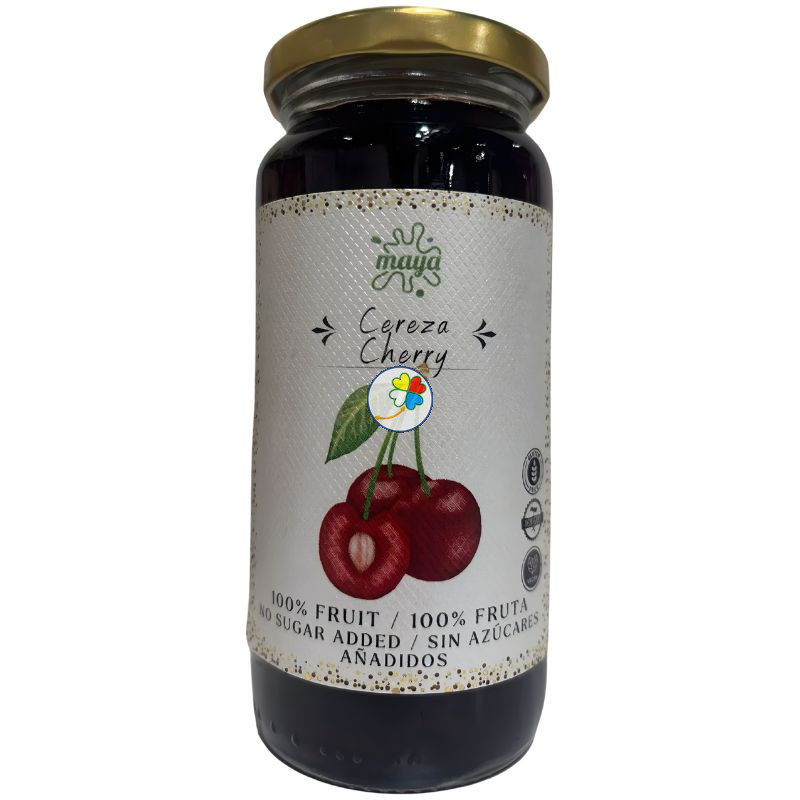 MERMELADA DE CEREZA SIN GLUTEN 265G MAYA ORGANIC
