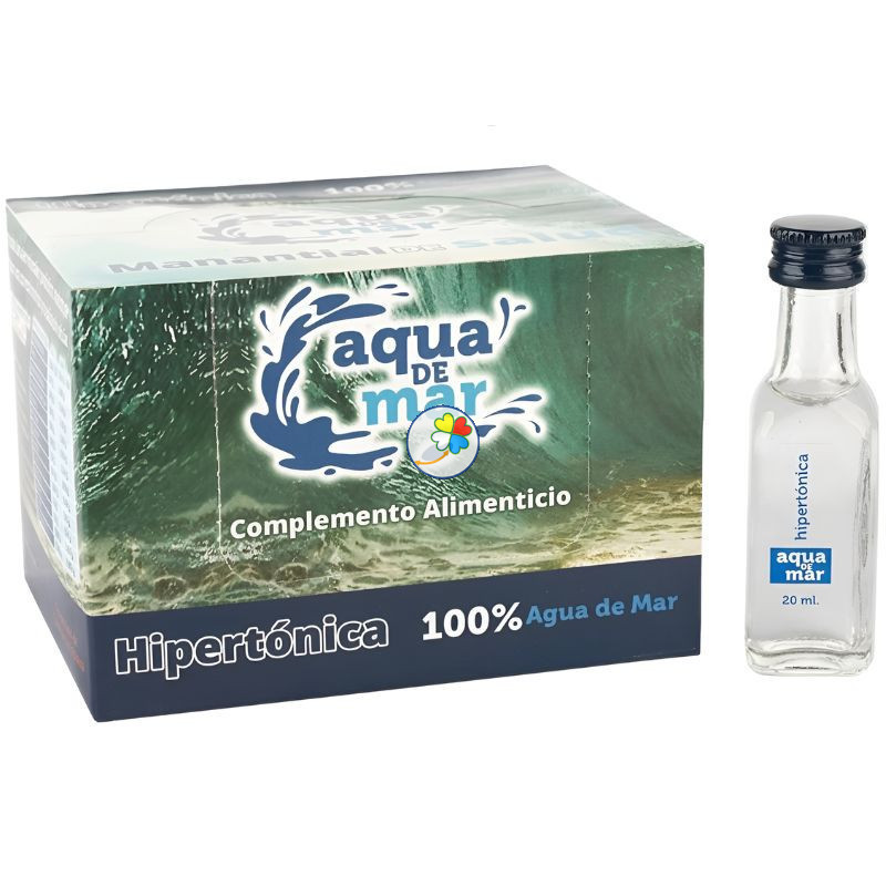 AGUA DE MAR 30 BOTELLAS MONODOSIS AQUA DE MAR