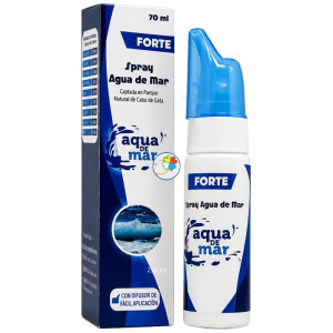 SPRAY NASAL FORTE CON AGUA DE MAR 70ML AQUA DE MAR