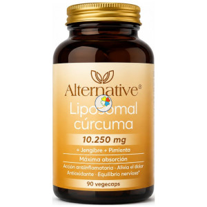 CÚRCUMA LIPOSOMAL 90 CÁPSULAS ALTERNATIVE