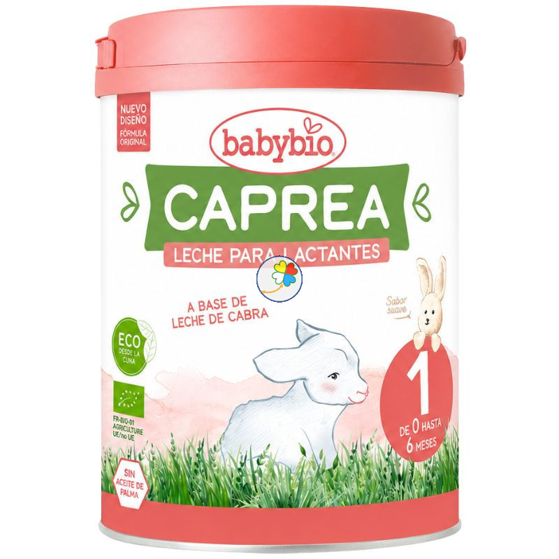 CAPREA 1 LECHE DE CABRA FÓRMULA PARA LACTANTES 800G BABYBIO