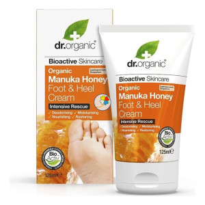 CREMA DE PIES Y TALONES CON MIEL DE MANUKA 125Ml. DR. ORGANIC