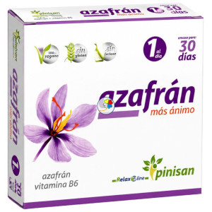 AZAFRAN MAS ANIMO 30 CAPSULAS PINISAN