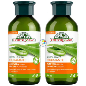 CHAMPÚ HIDRATANTE 300+300ML CORPORE SANO