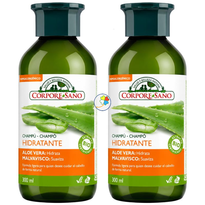 CHAMPÚ HIDRATANTE 300+300ML CORPORE SANO