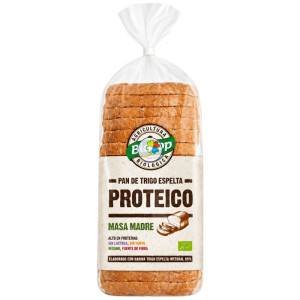 PAN DE MOLDE PROTEICO DE TRIGO ESPELTA INTEGRAL 400G BIOCOP