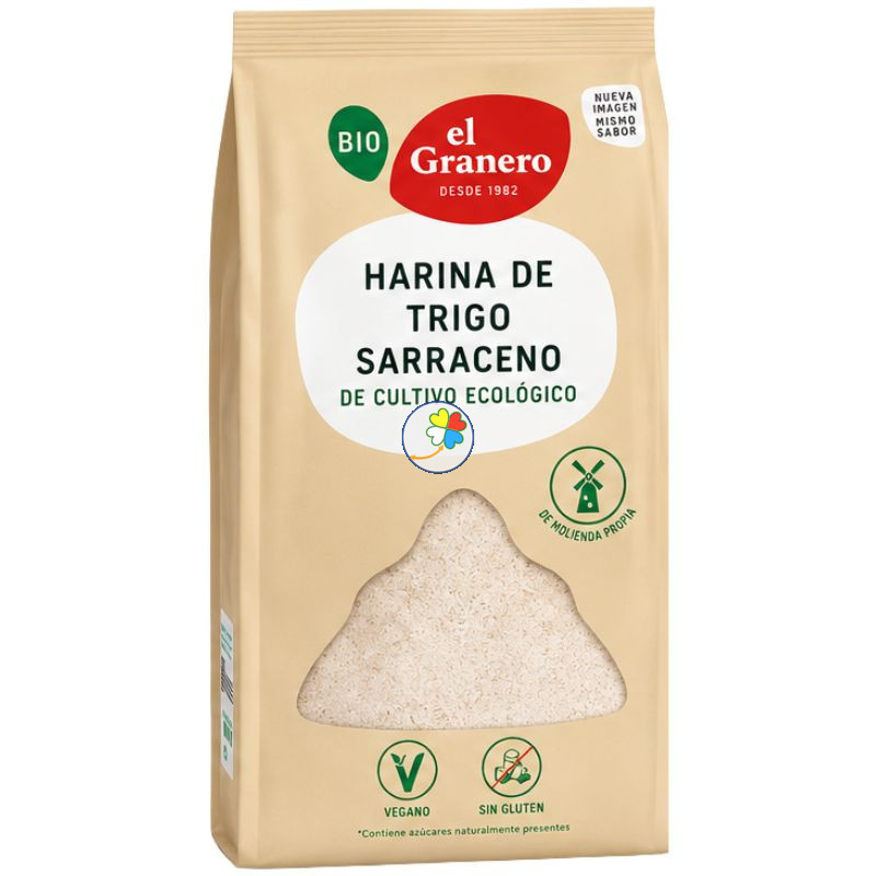 HARINA DE TRIGO SARRACENO BIO 1Kg. GRANERO