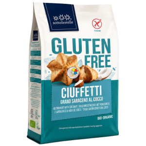 GALLETAS DE TRIGO SARRACENO Y COCO SIN GLUTEN 200G SOTTOLESTELLE