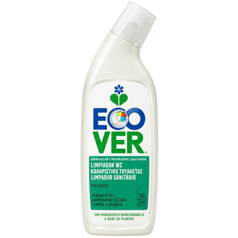 LIMPIADOR WC ANTICAL PINO Y MENTA 750ML ECOVER