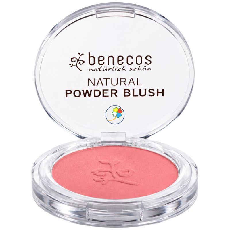 COLORETE EN POLVO COMPACTO MALLOW ROSE 5,5G BENECOS
