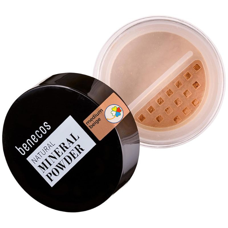 POLVO MINERAL NATURAL SUELTO MEDIUM BEIGE 6G BENECOS
