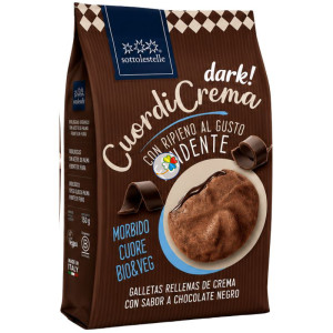 GALLETAS RELLENAS DE CHOCOLATE NEGRO 200G SOTTOLESTELLE