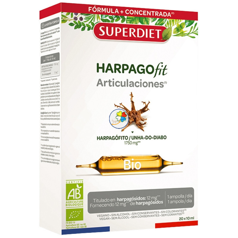 HARPAGOFIT BIO 20 AMPOLLAS 10Ml SUPERDIET