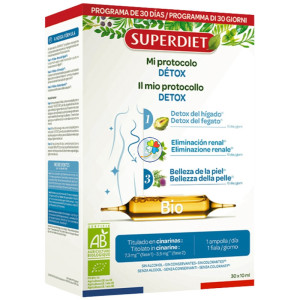 PROTOCOLO DETOX BIO 3 FASES X 10 AMPOLLAS SUPERDIET