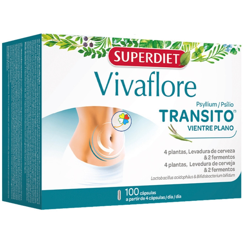 VIVAFLORE TRANSITO 100 CAPSULAS SUPERDIET