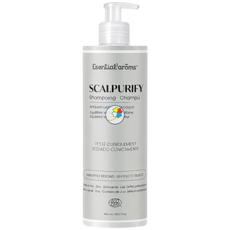SCALPURIFY CHAMPÚ ANTICASPA 400ML ESENTIAL AROMS