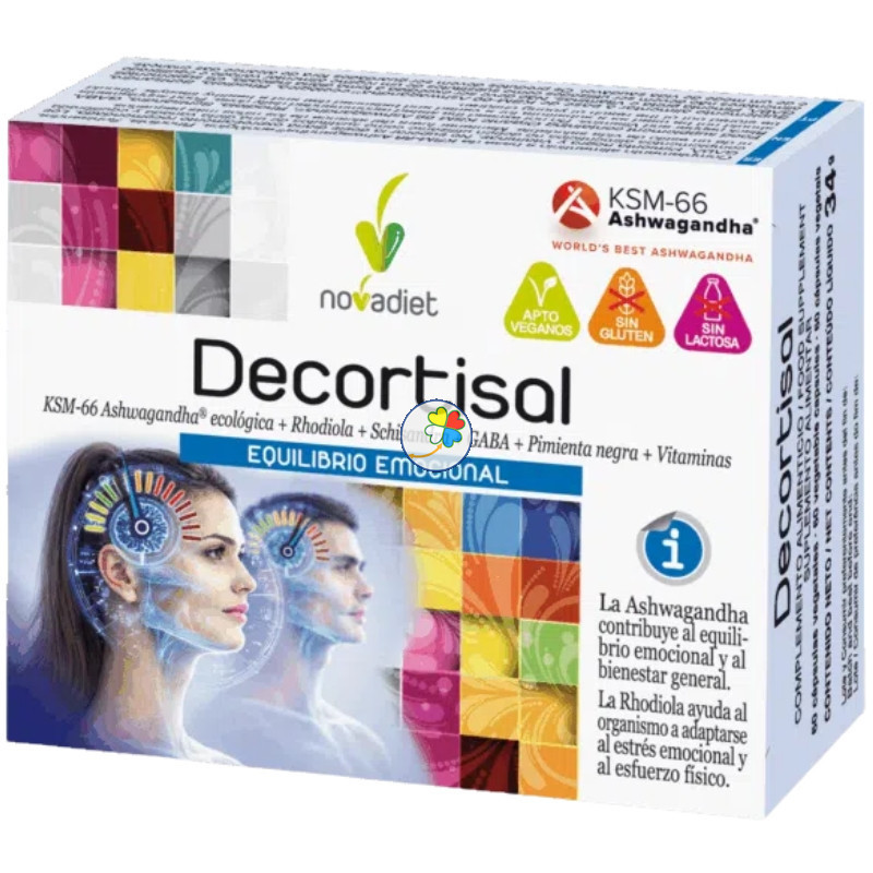 DECORTISAL 60 CÁPSULAS NOVADIET