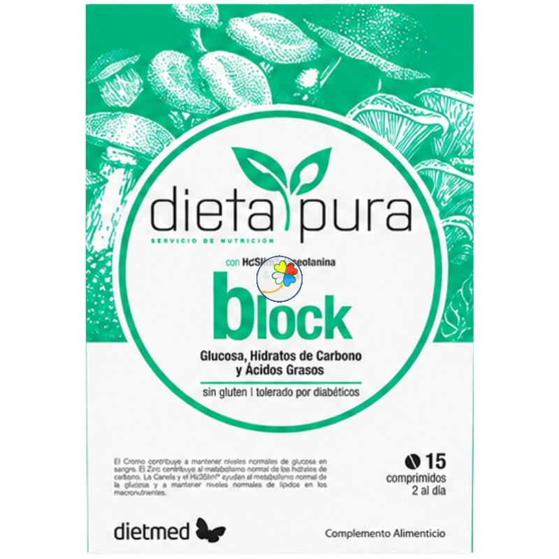 BLOCK 15 COMPRIMIDOS DIETA PURA