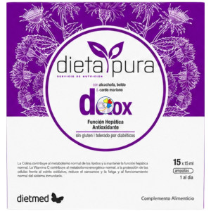 DETOX 15 AMPOLLAS DIETA PURA