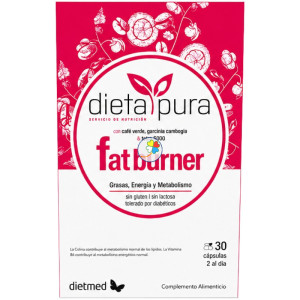 FAT BURNER 30 CÁPSULAS DIETA PURA