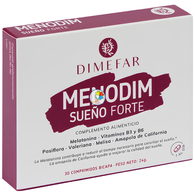 MENODIM SUEÑO FORTE 30 COMPRIMIDOS DIMEFAR