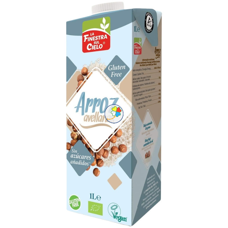 BEBIDA DE ARROZ CON AVELLANAS BIO 1L FINESTRA