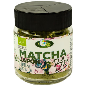 TÉ MATCHA TARRO DE CRISTAL BIO 55G ARTEMIS