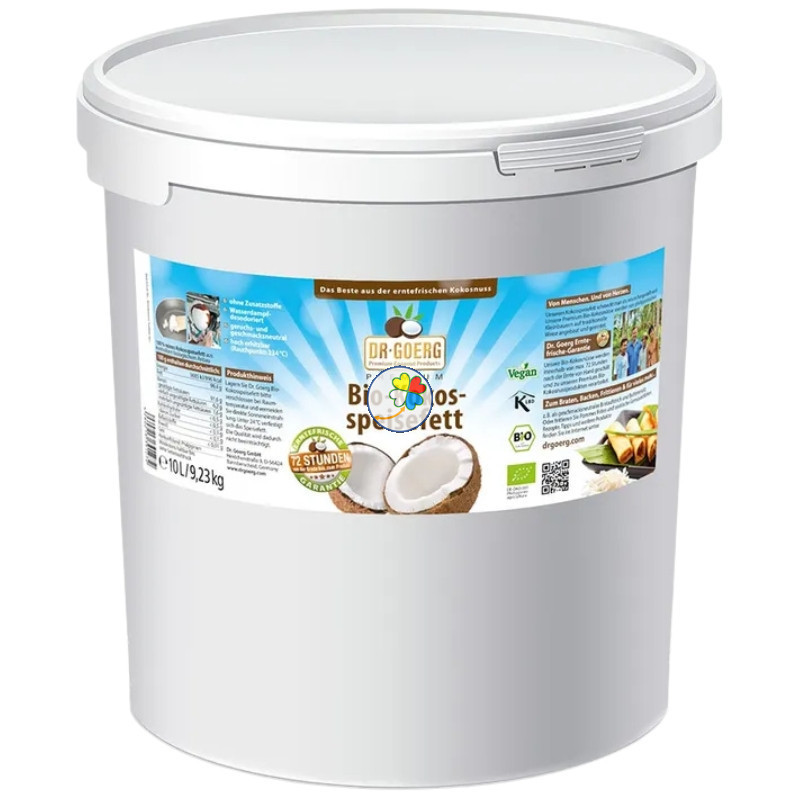 ACEITE DE COCO DESODORIZADO BIO PREMIUM 10L DR. GOERG