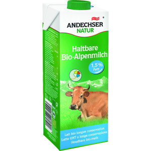 LECHE DE VACA ALPINA SEMIDESNATADA 1Lt. ANDECHSER