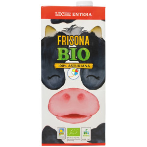 LECHE DE VACA ENTERA BIO 1L FRISONA BIO